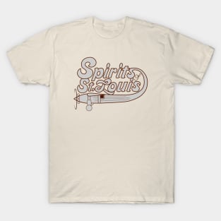 Defunct Spirits of St. Louis ABA Basketball 1975 T-Shirt